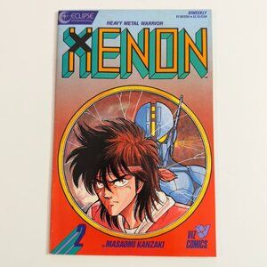 Xenon #2 - Eclipse Comics - 1987 Vintage Manga Comic Book